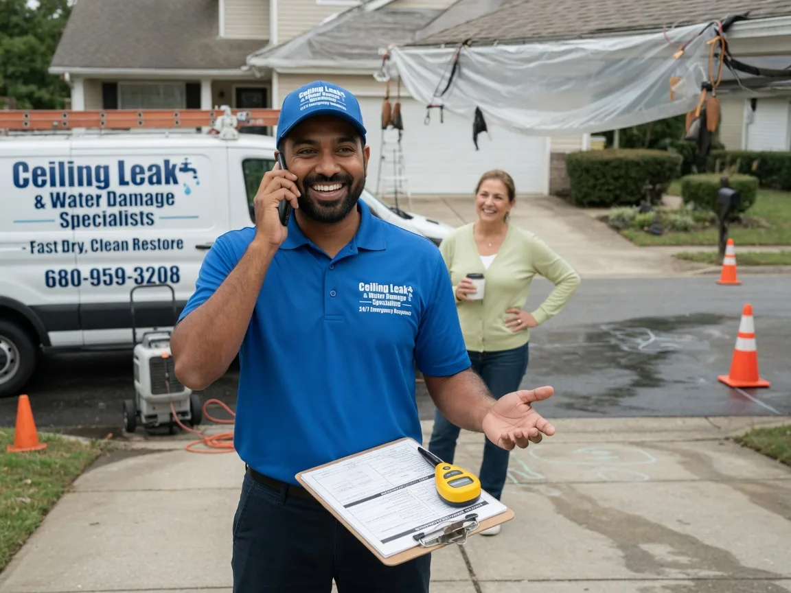 Ceiling Leak Cleanup Galivants Ferry, SC FAQs